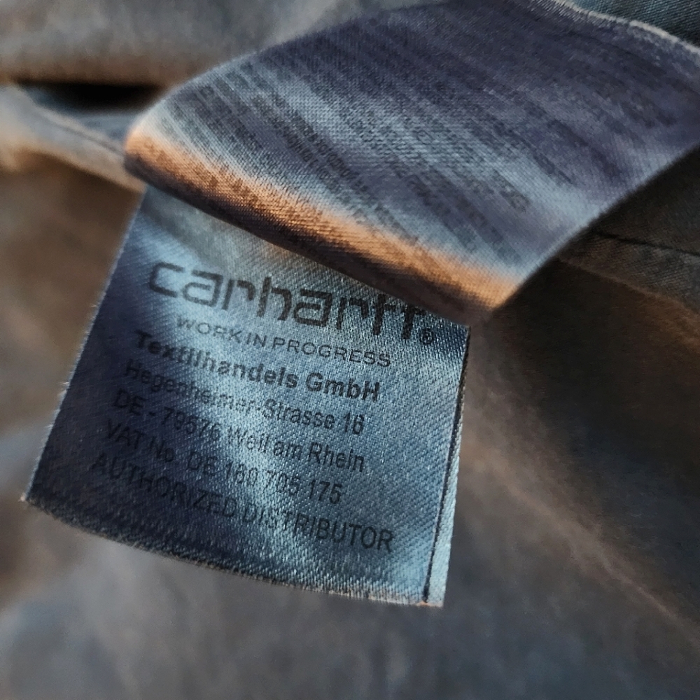 Carhartt Blue Workwear Jacket - Picture 11 of 11